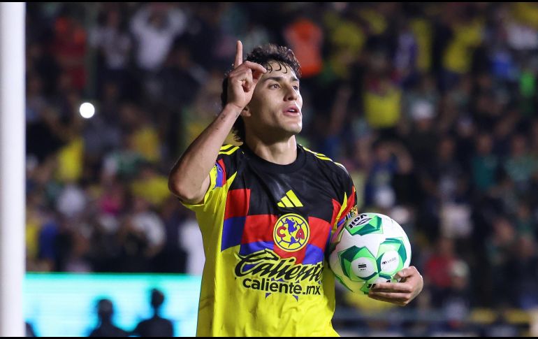 Alejandro Zendejas. El delantero fue el encargado de cobrar la pena máxima y darle el triunfo a los Azulcremas. IMAGO7