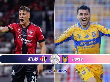 Atlas y Tigres se miden este miércoles en Guadalajara, donde ambos equipos buscarán asegurar su pase a la Liguilla. ESPECIAL / IMAGO7 y CANVA