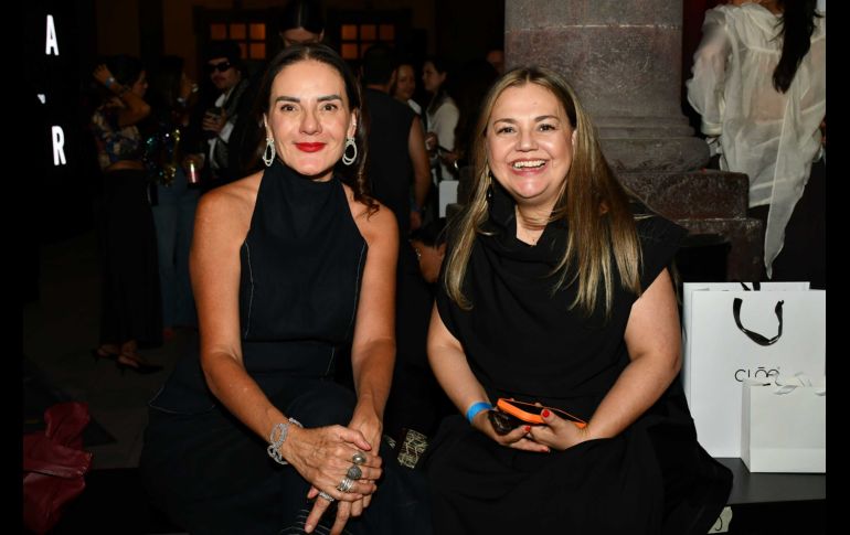 Arlete Chapoy y Cristina Rosell. GENTE BIEN JALISCO / Fashion Week México