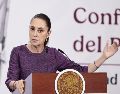 La Presidenta Sheinbaum explicó que la persona aún evalúa la propuesta para aceptar el cargo de consejara juridica.  EFE/ Jose Mendez