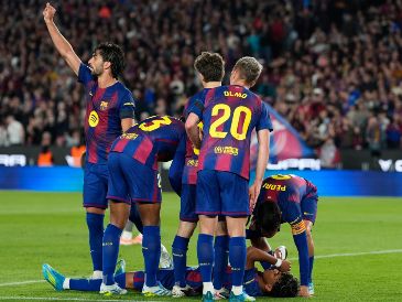 El futbolista español marcó por la vía del penal el único gol del partido contra el Celta de Vigo por la jornada 33 de LaLiga, no obstante, fue un cobro por demás costoso. EFE/ E. Fontcuberta.