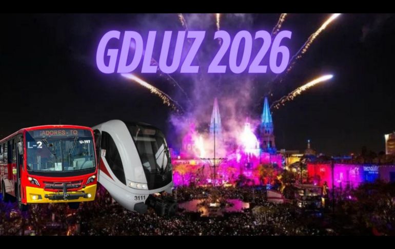 Debido al festival GDLuz, que se llevará a cabo del 23 al 26 de abril en el Centro Histórico de Guadalajara, la Secretaría de Transporte (Setran) y el Sistema de Tren Eléctrico Urbano (Siteur) ampliarán los horarios y modificarán las rutas. EL INFORMADOR