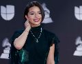 Ángela Aguilar sorprendió a más de una persona con su reciente estreno musical. AP/ARCHIVO