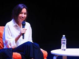 Lola Dueñas compartió con el público la responsabilidad y amor que tiene a su trabajo a través de una serie de consejos. EL INFORMADOR / J. Acosta