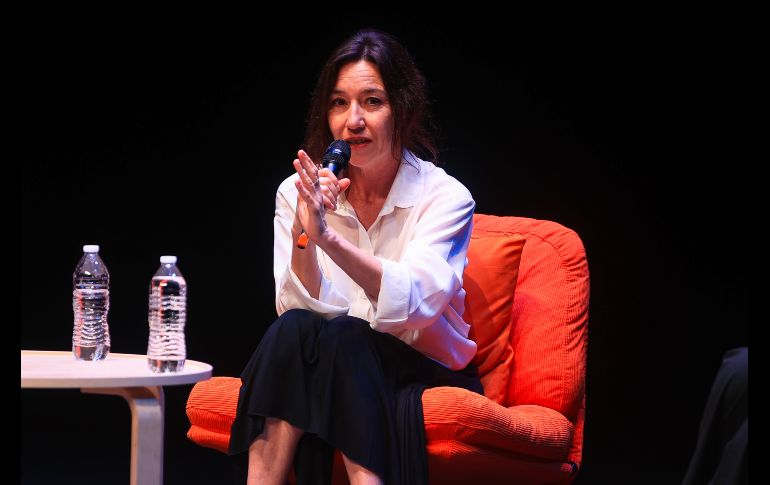 Lola Dueñas compartió con el público la responsabilidad y amor que tiene a su trabajo a través de una serie de consejos. EL INFORMADOR / J. Acosta