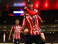 Las Chivas tienen 35 puntos, producto de 11 victorias y 2 empates. EL INFORMADOR/J. Acosta
