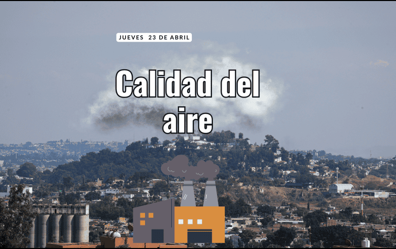 Este jueves 23 de abril se registra calidad del aire aceptable en Santa Margarita con 32 puntos IMECA. EL INFORMADOR / ARCHIVO