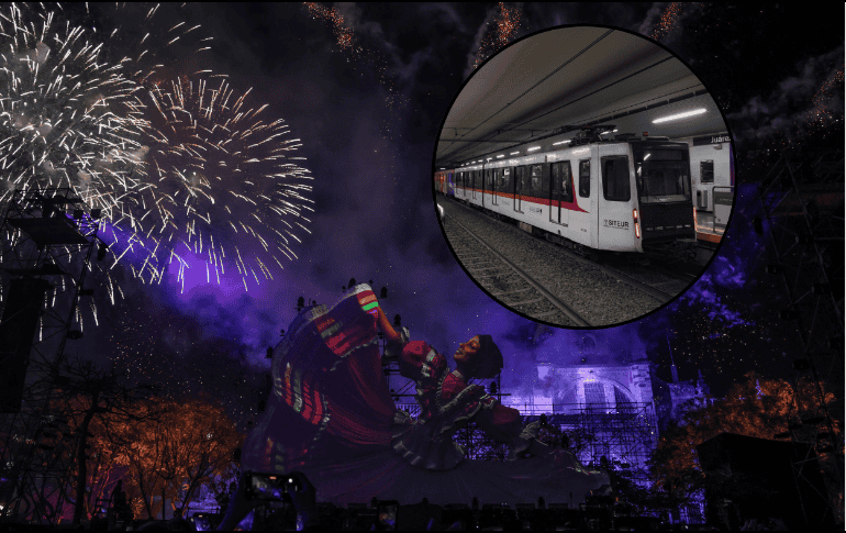 El festival de luces llega a Guadalajara del jueves 23 al domingo 26 de abril, días en los que el Tren Ligero operará con horarios especiales. EL INFORMADOR/ARCHIVO ESPECIAL/Gestión del Territorio Jalisco