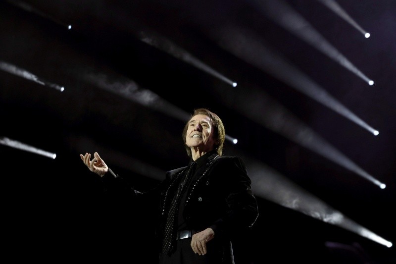 Raphael regresa a la Perla Tapatía para brindar un concierto en el Auditorio Telmex. EFE.&nbsp;