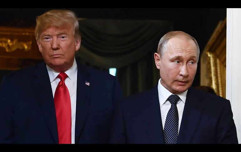 La presencia de Putin y Trump en eventos internacionales siempre ha sido un tema de debate a nivel global. AFP/ARCHIVO
