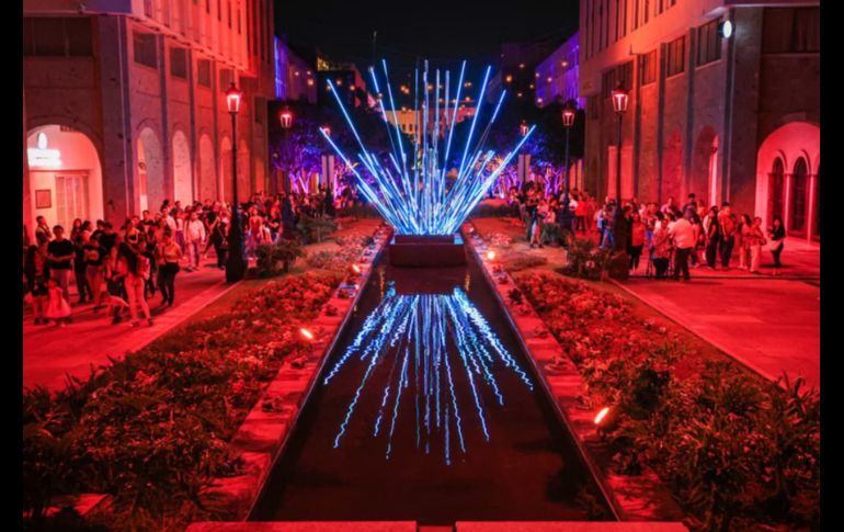 GDLuz iluminará el Centro Histórico hasta el 26 de abril, de las 19:30 a las 23:00 horas. EL INFORMADOR/J.ACOSTA