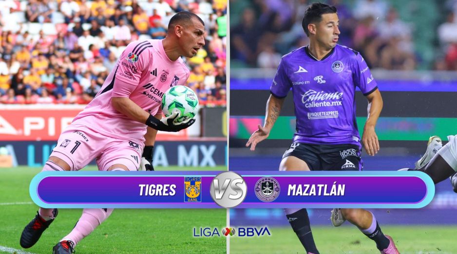 Tigres buscará amarrar su clasificación a la Liguilla del Clausura 2026 cuando reciba a Mazatlán en el Volcán. ESPECIAL / IMAGO7 y CANVA