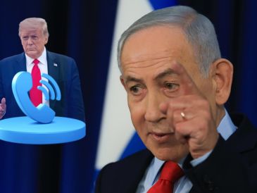 La llamada con Trump fue revelada por Netanyahu a través de una declaración grabada. EFE / ARCHIVO