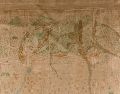 Detalle del Lienzo de San Sebastián, un mapa de trascendental importancia histórica que fusiona la cartografía indígena y europea del siglo XVI. CORTESÍA
