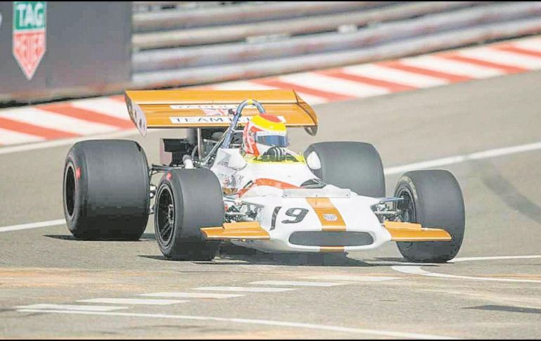 Adrián Fernández participa en la categoría “Jackie Stewart”, destinada a vehículos con motores de 3 litros fabricados entre 1966 y 1972. ESPECIAL
