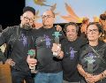 Rodrigo Reyes, Jesús Quintana, Inti Cordera y Lorena Gutiérrez, durante la premiación de “Querida Fátima” en el FICG 41, donde el documental obtuvo los principales galardones. EL INFORMADOR/A. Navarro