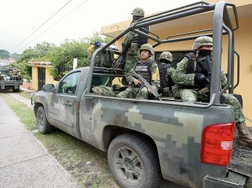 El Ejército y la Guardia Nacional han reforzado su presencia en Colima.  EFE