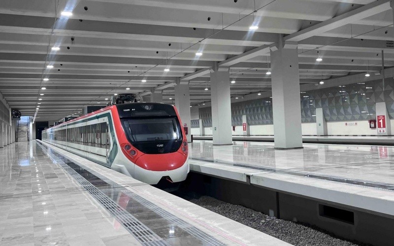 Con retrasos y sobrecosto se inaugura la ampliación del Tren Buenavista-Aeropuerto Internacional Felipe Ángeles (AIFA). SUN/A.Contreras