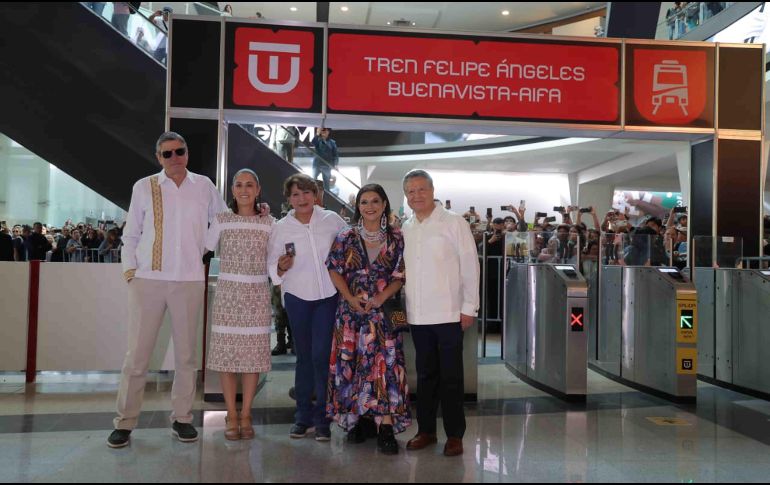 Durante el primer mes, el trayecto entre Buenavista y el AIFA tendrá una tarifa promocional de 45 pesos, mientras que los viajes a estaciones intermedias costarán 11.5 pesos. SUN/G. Pano