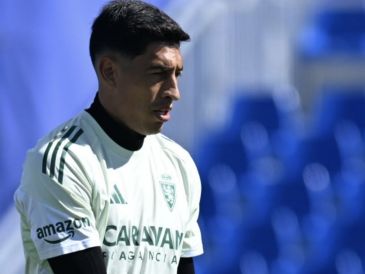 Andrada compareció ante los medios para expresar un profundo remordimiento. X/ @RealZaragoza.