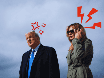 Melania Trump acusa al conductor de difundir odio y cuestiona que se le permita entrar a los hogares estadounidenses cada noche. AFP / ARCHIVO