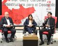 La legisladora propuso instalar mesas de trabajo permanentes entre el Congreso, la CMIC y el Ejecutivo estatal en cuatro áreas clave. CORTESÍA.
