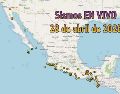 EN VIVO | Sismos en México | Martes 28 de abril. ESPECIAL / SSN