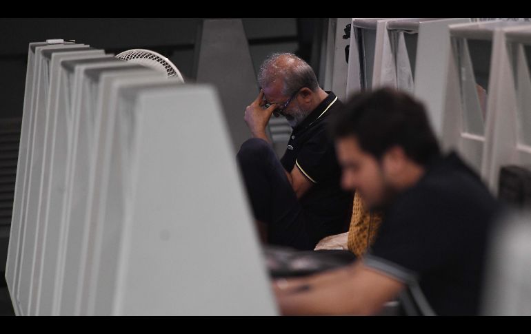 El mercado bursátil tuvo una mala jornada este martes por el comportamiento de las tecnológicas y las tensiones EU-Irán. EFE/S. Akber