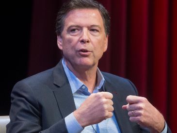 James Comey fue imputado por una foto de conchas marinas que, aseguran, tiene un mensaje oculto y peligroso. EFE/ARCHIVO