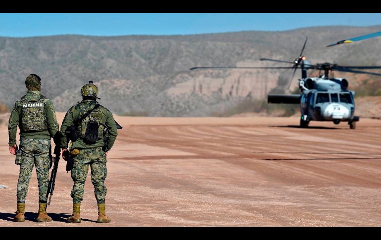 La Secretaría de Marina Armada de México recibirá a elementos de Estados Unidos para labores de capacitación. AFP/ARCHIVO