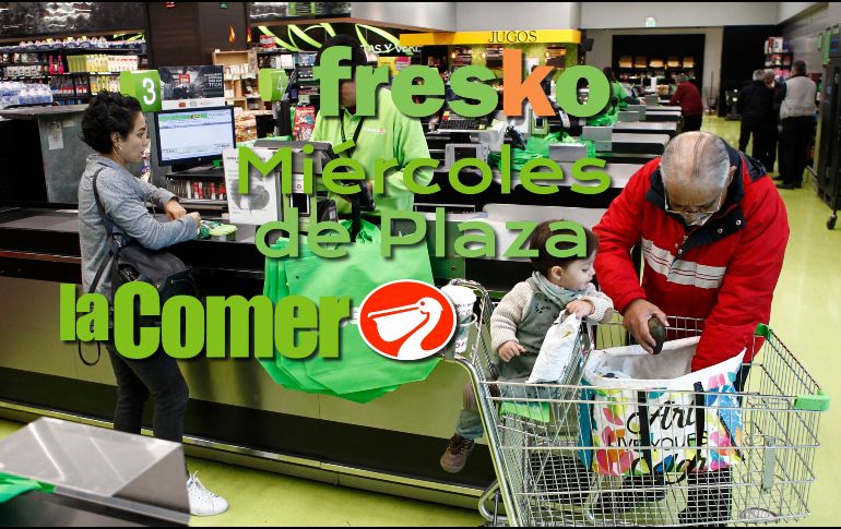 Conoce todos los descuentos por el Miércoles de Plaza en La Comer y Fresko para hoy 29 de abril. EL INFORMADOR / ARCHIVO