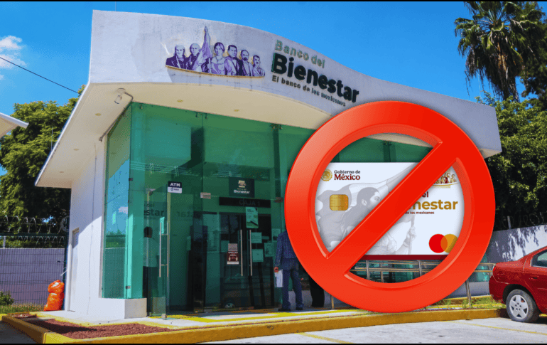 Otra razón sumamente común es no haber acudido en tiempo y forma a recoger la nueva tarjeta del Banco del Bienestar. EL INFORMADOR / ARCHIVO