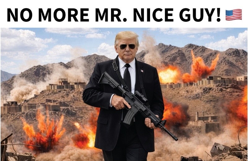 Trump publicó esta imagen durante la madrugada de este miércoles 29 de abril.&nbsp;ESPECIAL / Truth Social