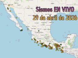 EN VIVO | Sismos en México | Miércoles 29 de abril. ESPECIAL / SSN