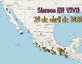 EN VIVO | Sismos en México | Miércoles 29 de abril. ESPECIAL / SSN