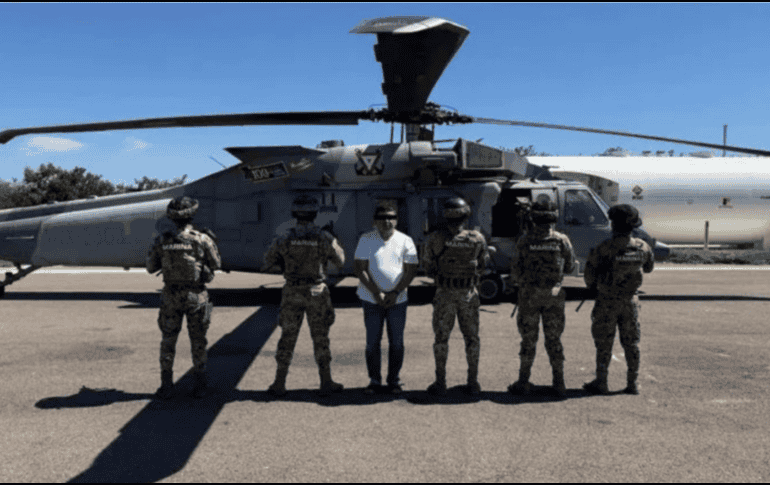 El Gobierno de Estados Unidos ofrecía una recompensa de cinco millones de dólares por información que lograra dar con su captura. SEMAR