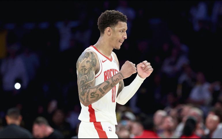 Jabari Smith Jr. Fue el jugador de Houston que más anotó con 22 puntos, gracias a 4 triples. AFP