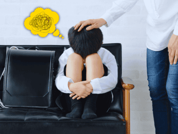 Ocho de cada 10 atenciones en salud mental infantil en México están relacionadas con ansiedad, depresión y problemas de conducta. ESPECIAL / CANVA