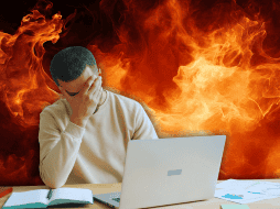 La profunda desconexión entre las altas expectativas del líder y la compleja realidad operativa es la receta perfecta para desarrollar el temido Síndrome de Burnout. ESPECIAL / CANVA