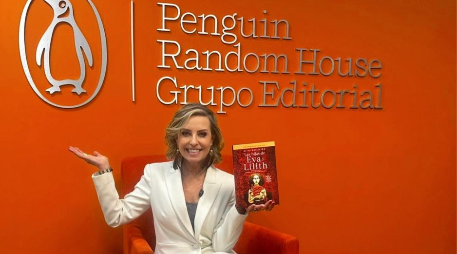 Elisa Queijeiro promociona la nueva edición de su libro “Las hijas de Eva y Lilith”. ESPECIAL/CORTESÍA PENGUIN RANDOM HOUSE.