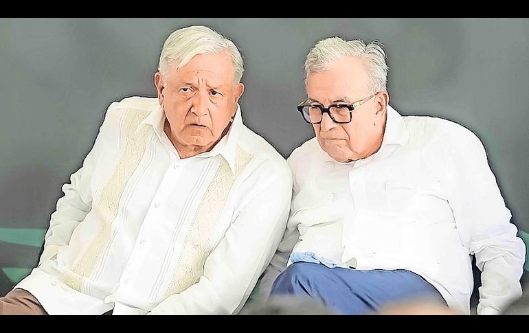 El expresidente Andrés Manuel López Obrador no dudó en darle su apoyo a Rubén Rocha Moya en aquella ocasión. SUN/ARCHIVO