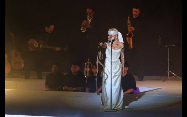 Mon Laferte ofreció la noche de este jueves uno de sus conciertos más grandes en Guadalajara. EL INFORMADOR/J.ACOSTA