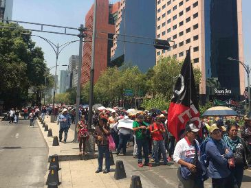 La movilización partirá a las 9:00 horas del Ángel de la Independencia con destino al Zócalo capitalino. SUN/Archivo