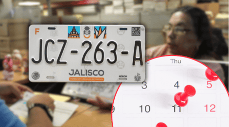La prórroga estará vigente unos días más, por lo que las sanciones por circular con placas obsoletas comenzarán a aplicarse a partir del 1 de junio. ESPECIAL/Gobierno de Jalisco/Canva