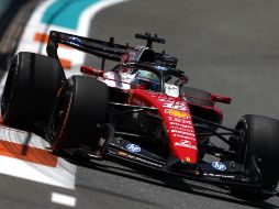 Charles Leclerc lideró la única prueba libre del GP de Miami 2026. AFP / C. Mason