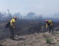 La coordinación entre dependencias y voluntarios ha sido clave en las acciones para contener el incendio forestal. CORTESÍA/UEPCBJ