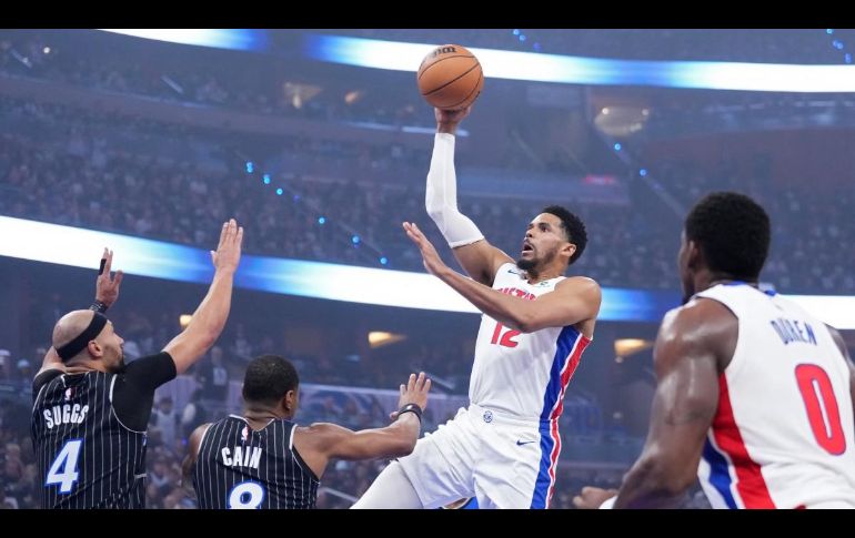 Los Detroit Pistons remontaron en la segunda mitad para vencer 93-79 al Orlando Magic. AFP / R. Storry