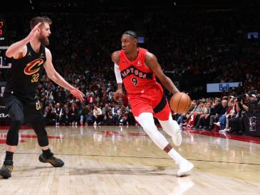 Barrett terminó con 24 puntos y 9 rebotes. AFP / V. Ridley