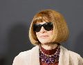 La editora británica Anna Wintour, es la encargada de organizar el evento, desde 1995. AFP