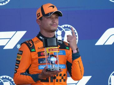 Lando Norris. El piloto británico busca recuperar un poco del terreno perdido en el inicio de campeonato. AP/L Sladky